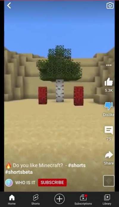 Another shocker from YouTube shorts