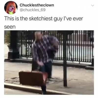 The way he stuffs them in his mouth 💀