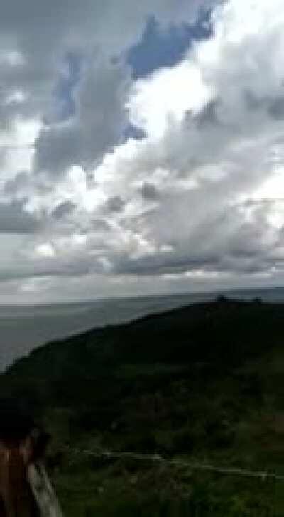 WCGW going outside during an incoming lightning storm