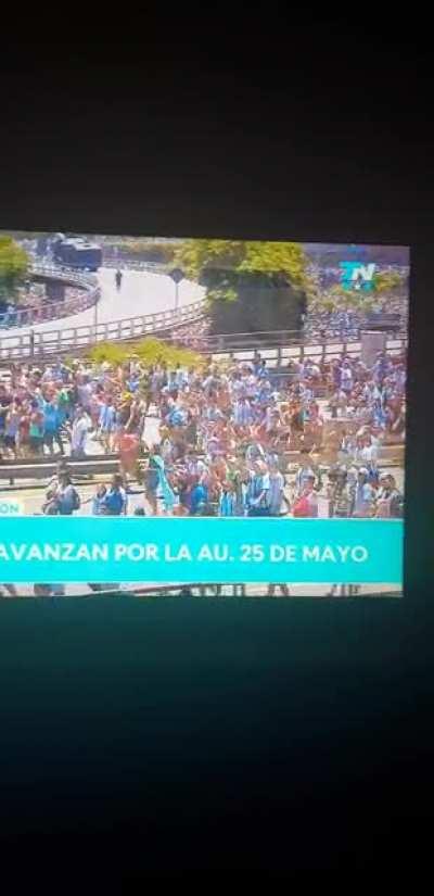 Argentina Welcomes the New World Champions.