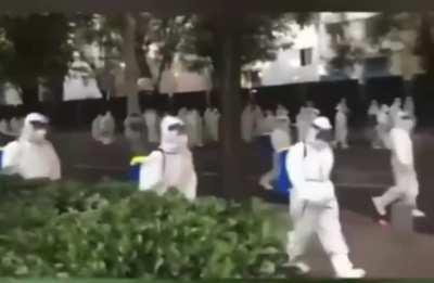 The militant wing of our Church is fighting the plague in China!