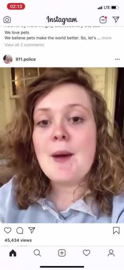 Some lady hates tattoos