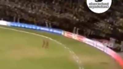 Virat Kohli right arm quick over the wicket