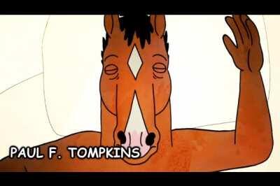 The BoJack Horseman intro but BoJack won't wake up