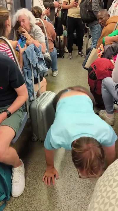 Acts like he is the center of attraction