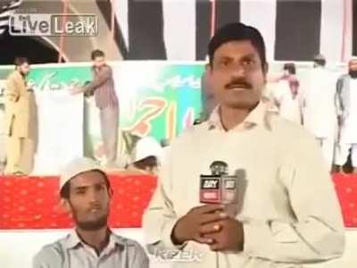 WCGW interrupting news report