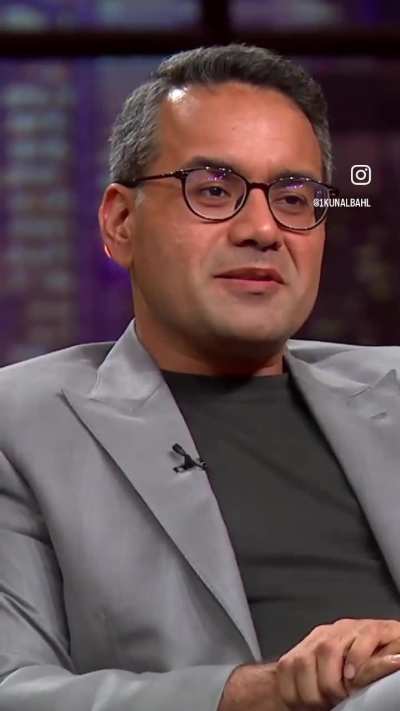 Kunal Bahl advocating rupees vs millions 