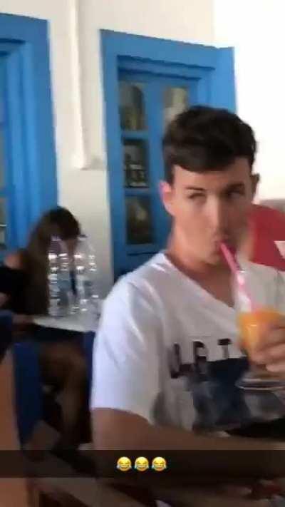 Maybe he's born with it