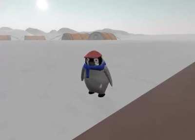 I recreated an iconic scene from Super Mario 64 in Penguin Heist (WARNING: Emotional)