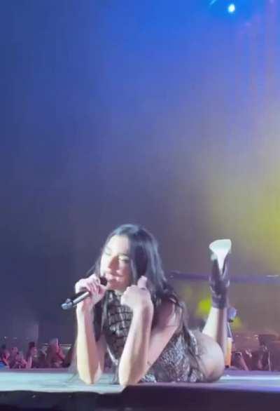 Dua performing “Good In Bed” at the Sziget Festival (August 2022)