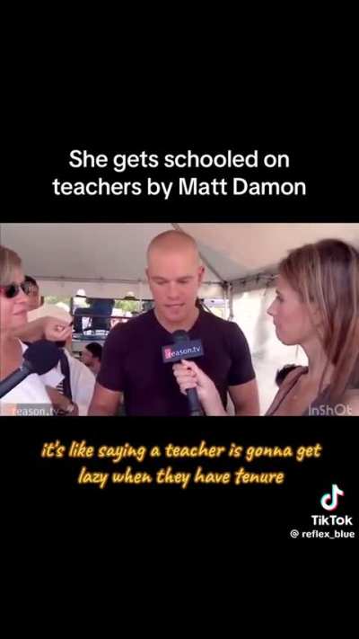 Matt Damon for the win ... 