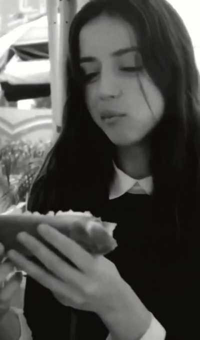 Ana de Armas | Hotdog and a Coke 