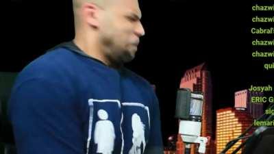 Brazilian soccer player Felipe Melo reacts to Stop breathing