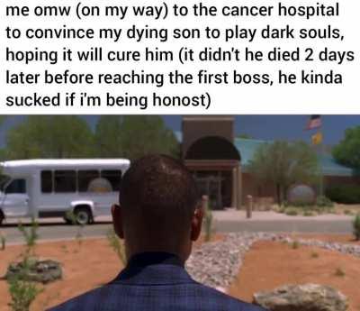 he didn't git gud 😥😥😥✊