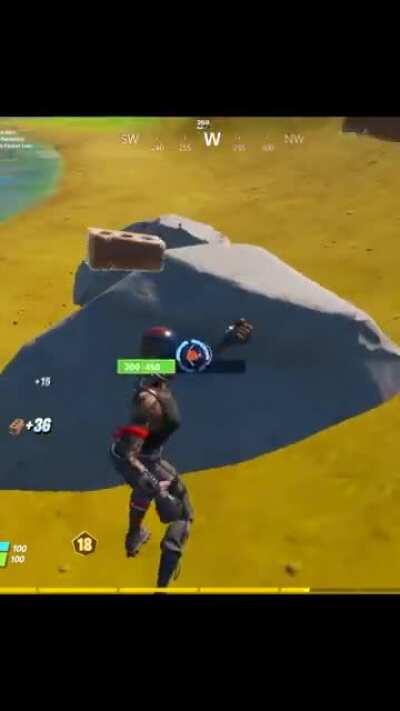 Do you like my new bare knuckle pickaxe? hahah