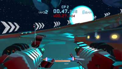 I've made a dumb late night choice to implement top down mixed reality mode in my racing game, but I think Ill stick to just VR!