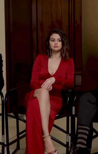 Lady in Red for Emmy Magazine