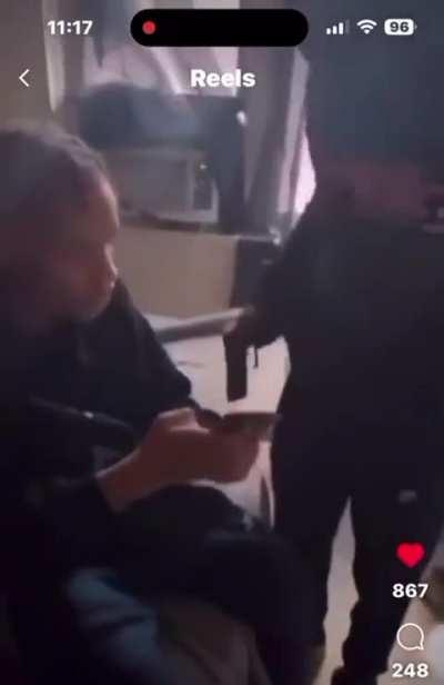 Man gets robbed and his opps fuck his girl at the same time