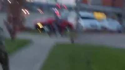 That's a strange looking mustang