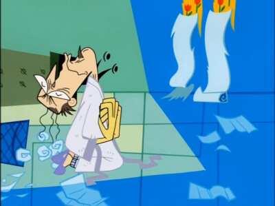 Scudworth's breakdown always cracks me up. Especially those coughs and the way he scratches his chest lmao the details are on point