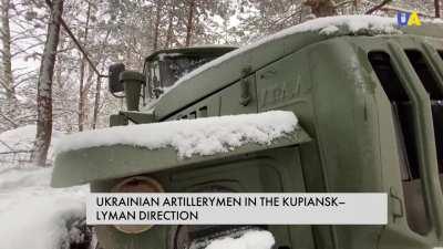 Interview with a Ukrainian Grad 122mm MLRS crew near Kupiansk. In English, by UATV News.