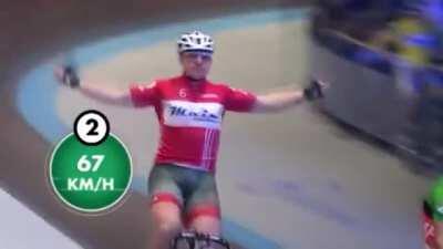 Matt Rotherham has a habit of celebrating wildly and showboating after his wins. This time, it was a little .. premature