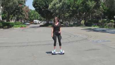 1 GIRL, 1 NEW HOVERBOARD