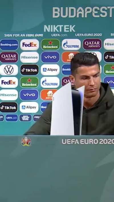 Ronaldo has always been a PC guy