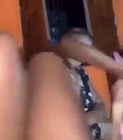 To act indecent in front of grandma