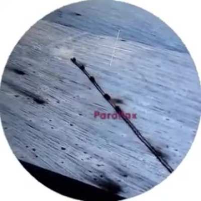 Ukrainian armored column advancing in the Kursk Region - January 2025