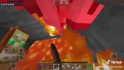 O verdadeiro herói do Minecraft.