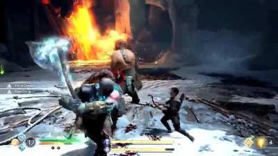 [God of War] [Video] [Spoilers] Combo Master VS the Two Sons