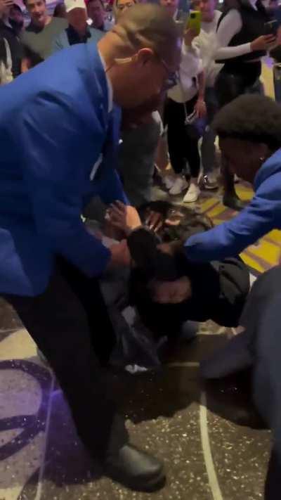 Fight at The Cosmo Casino in Las Vegas