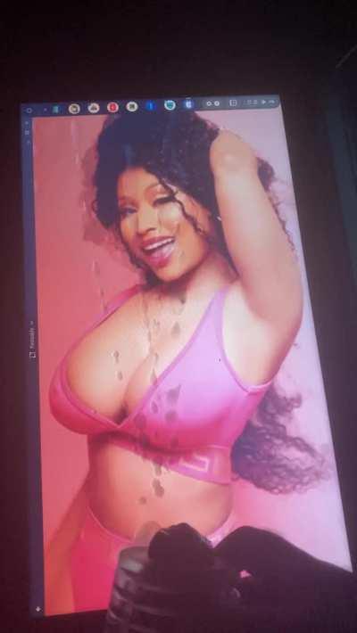 Nicki Minaj cum tribute 