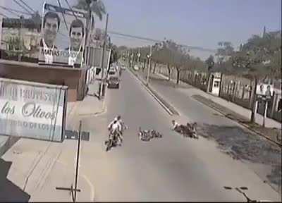 He could have stopped but decided to ...just keep going?