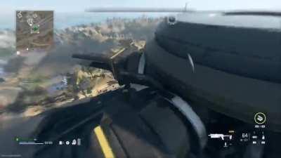 I did that thing that guy showed us. Op exfil strat.