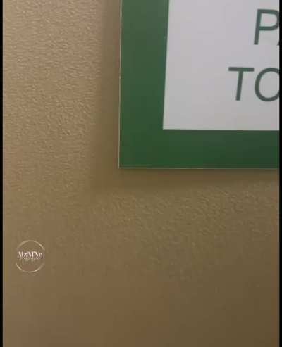 It can go down anywhere 