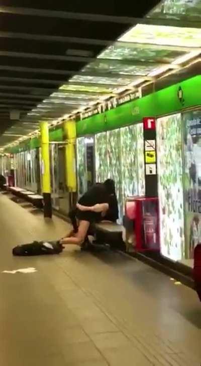 Fucking in the Subway Station