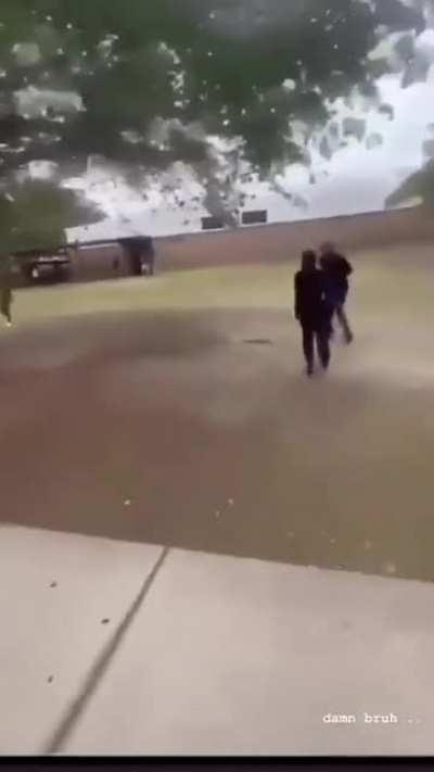 Girl defends her boyfriend