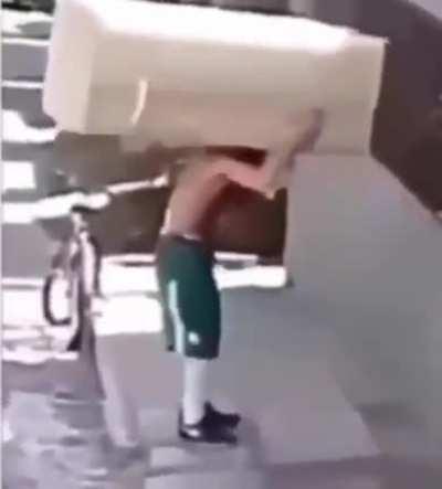 crackhead strength is real