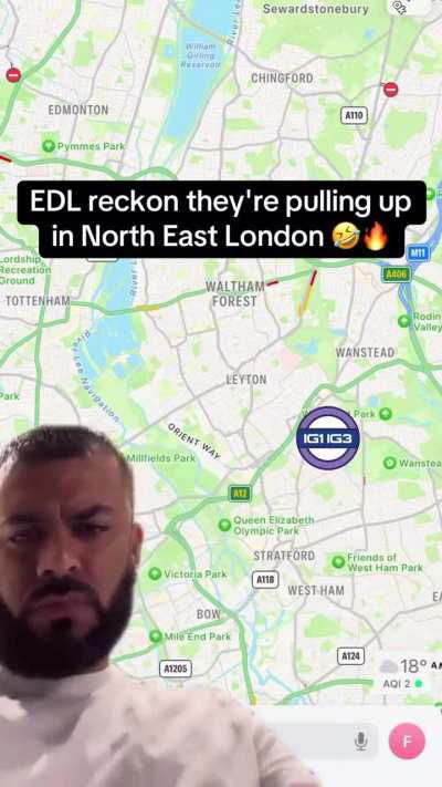 I bet they won't pull up to walthamstow