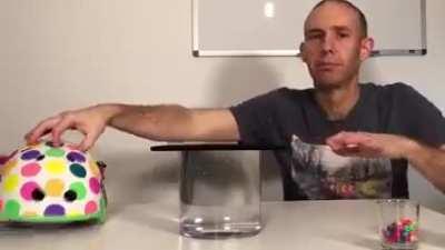 Wait, whut?! 😲 Where did the pingpong balls come from?