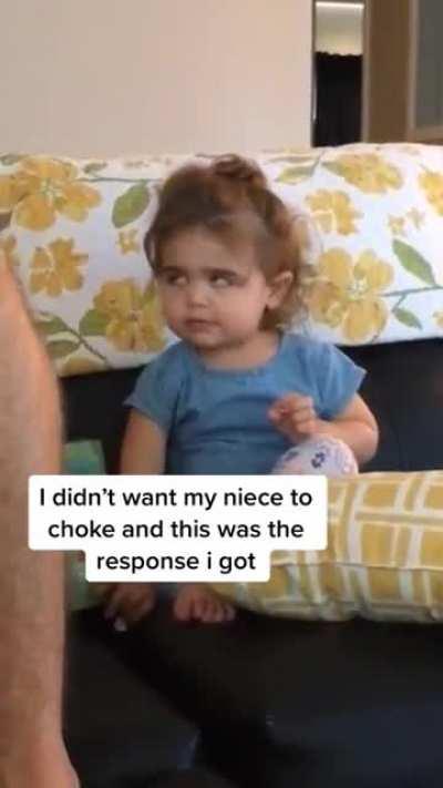 When you give your aunt the eye-roll (with sound)