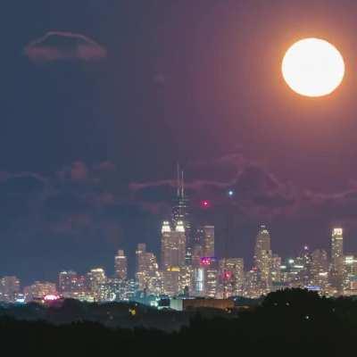 A marvelous night for a moondance