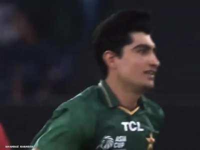 Ubaid Shah bowled well in first part of New Zealand innings #PAKvsNZ under 19