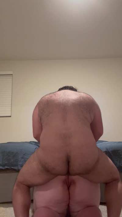 He gave my ass a pounding