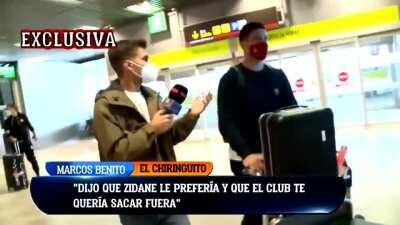 Luka Jovic reacts to being told that Zidane preferred Mayoral over him and the club wanted him out