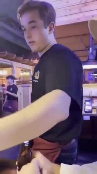 Have you dropped any drinks yet?