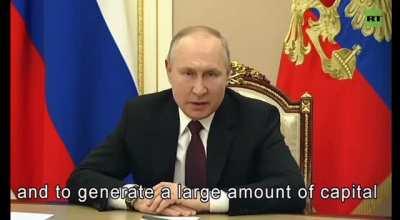 Brand new announcement from Putin