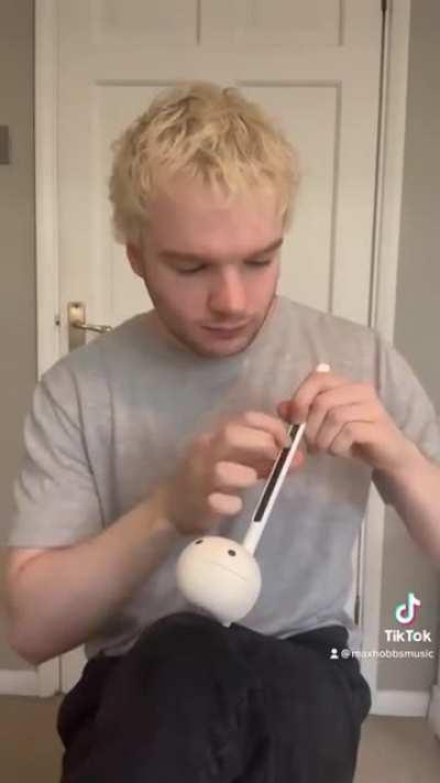 Weird instrument but amusing when it falls in good hands